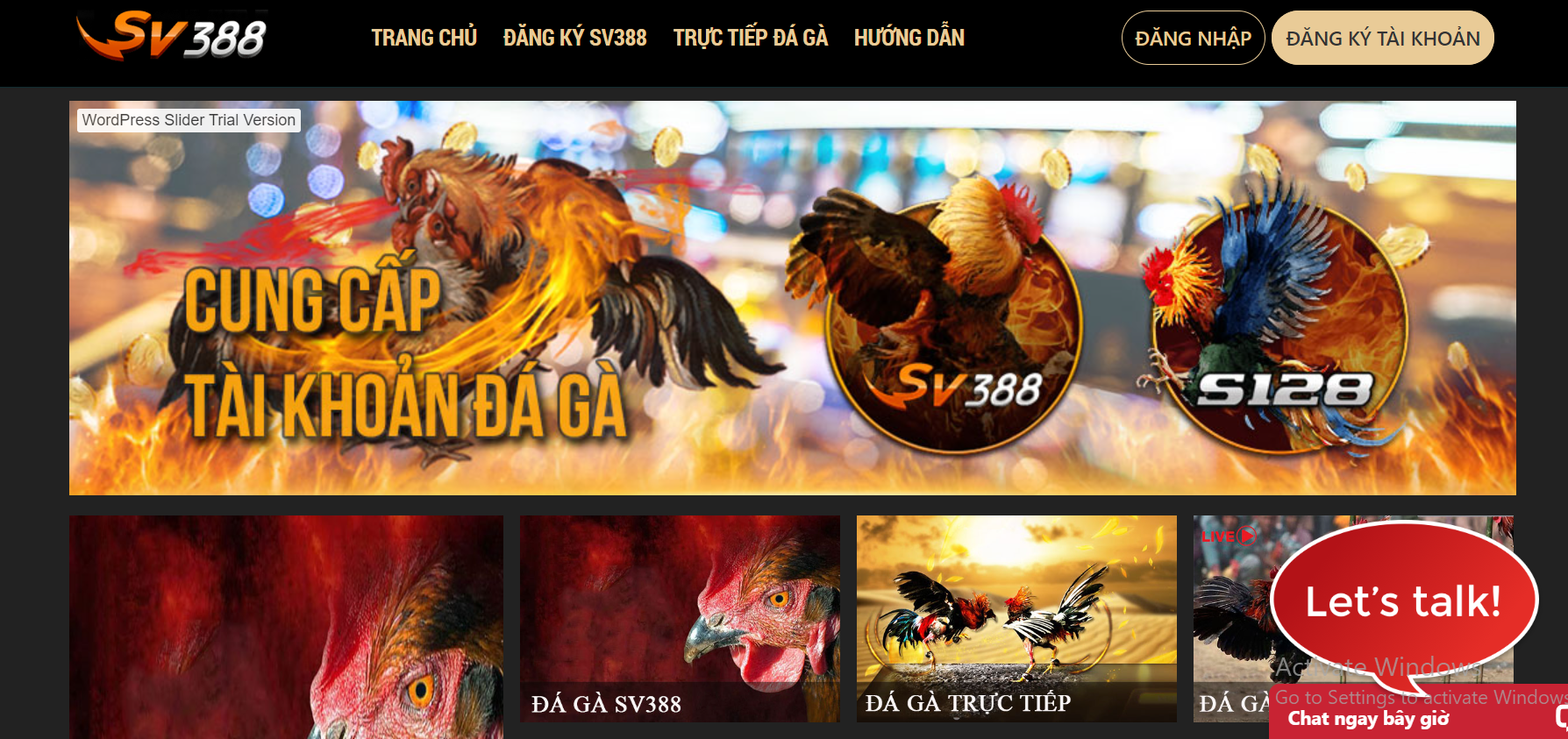 SV388 Sân chơi giải trí Casino Online đẳng cấp